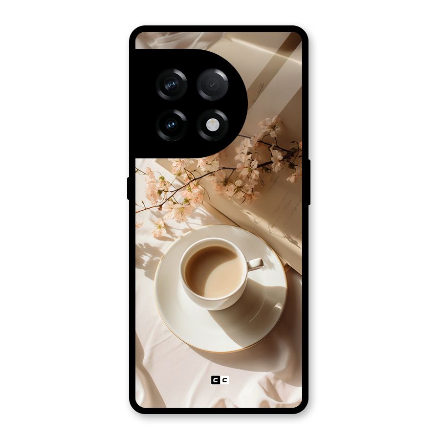 Early Morning Tea Glass Back Case for OnePlus 11R