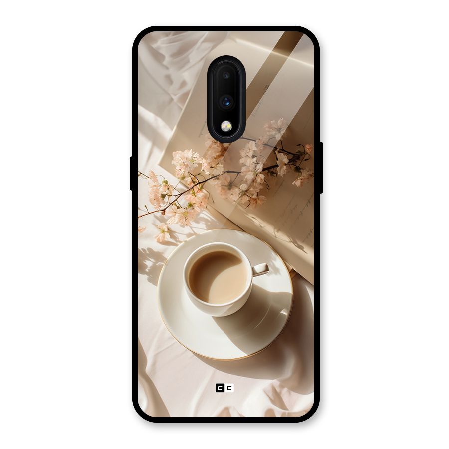 Early Morning Tea Glass Back Case for OnePlus 7