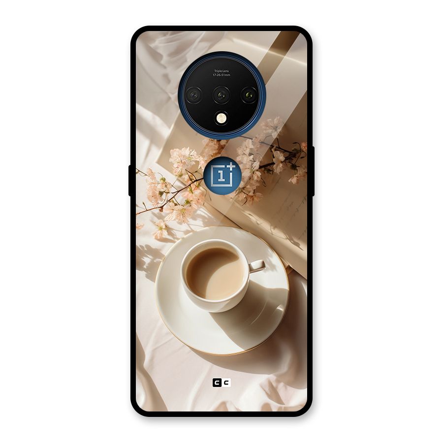 Early Morning Tea Glass Back Case for OnePlus 7T