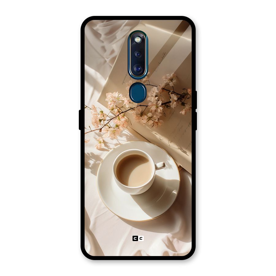 Early Morning Tea Glass Back Case for Oppo F11 Pro