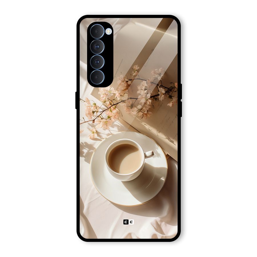 Early Morning Tea Glass Back Case for Oppo Reno4 Pro
