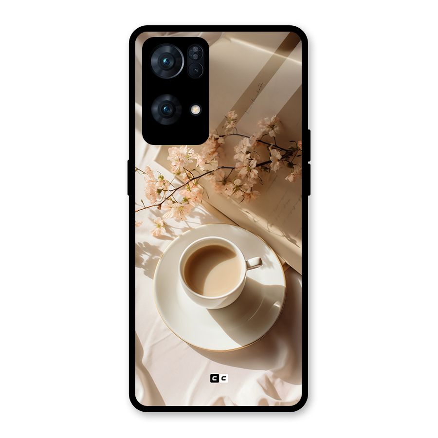 Early Morning Tea Glass Back Case for Oppo Reno7 Pro 5G