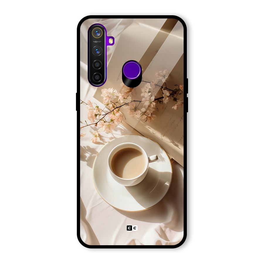 Early Morning Tea Glass Back Case for Realme 5 Pro