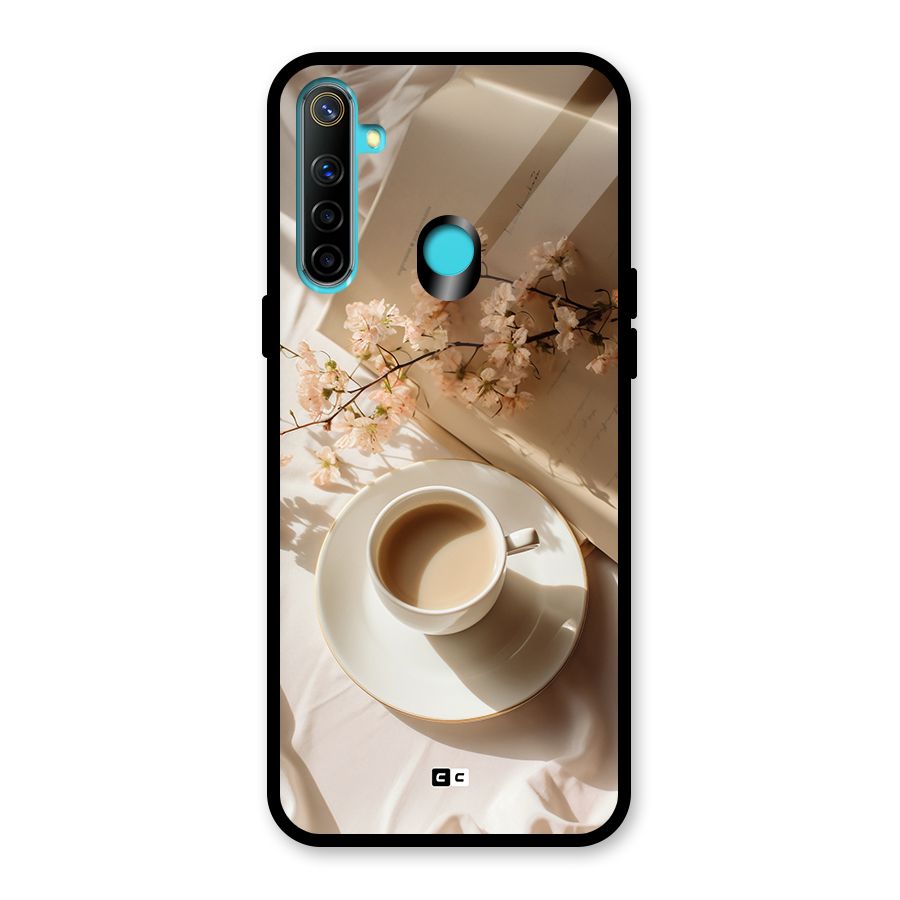 Early Morning Tea Glass Back Case for Realme 5i