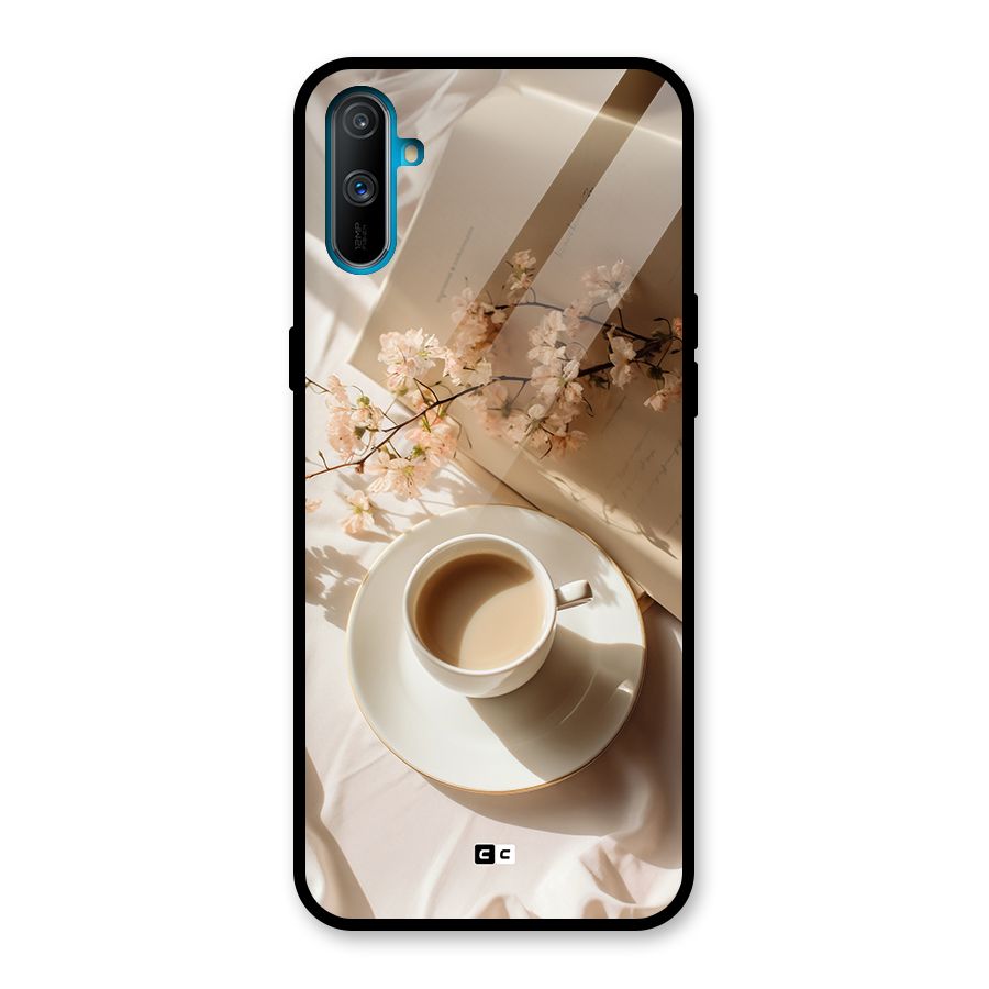 Early Morning Tea Glass Back Case for Realme C3