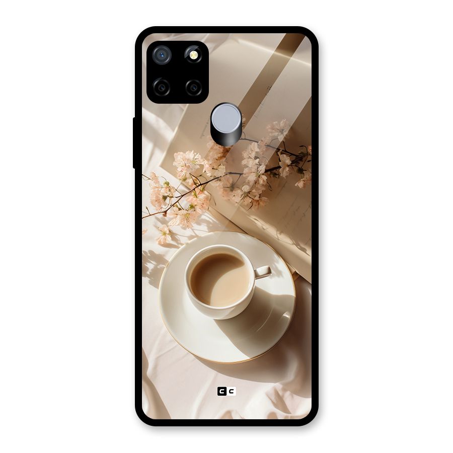 Early Morning Tea Glass Back Case for Realme Narzo 20