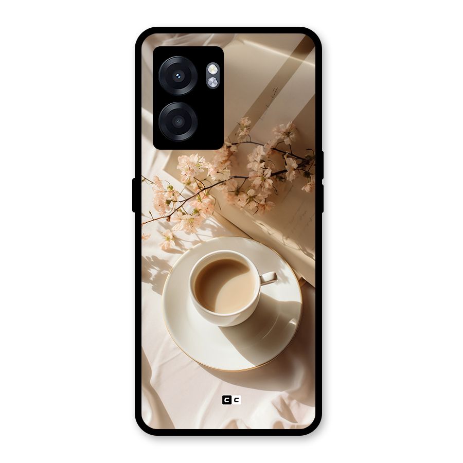 Early Morning Tea Glass Back Case for Realme Narzo 50 5G
