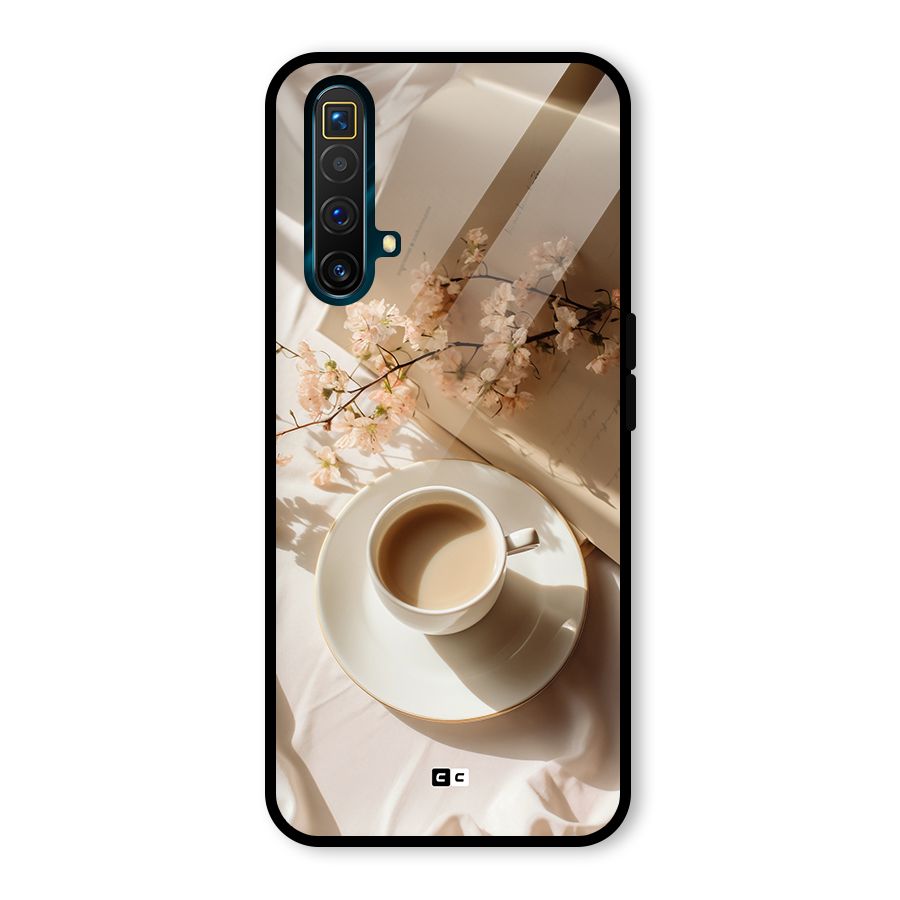 Early Morning Tea Glass Back Case for Realme X3