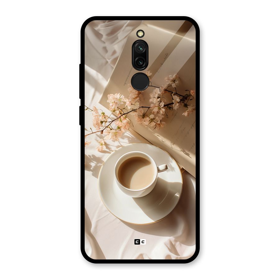 Early Morning Tea Glass Back Case for Redmi 8