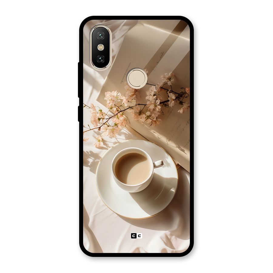 Early Morning Tea Glass Back Case for Redmi A2