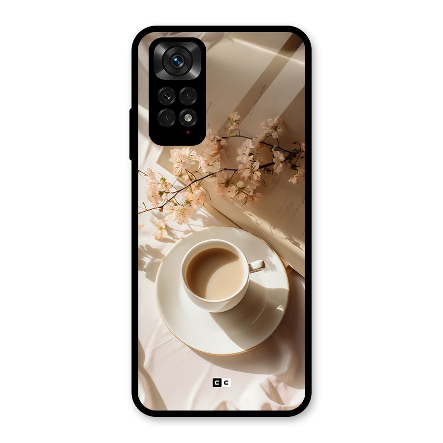 Early Morning Tea Glass Back Case for Redmi Note 11S
