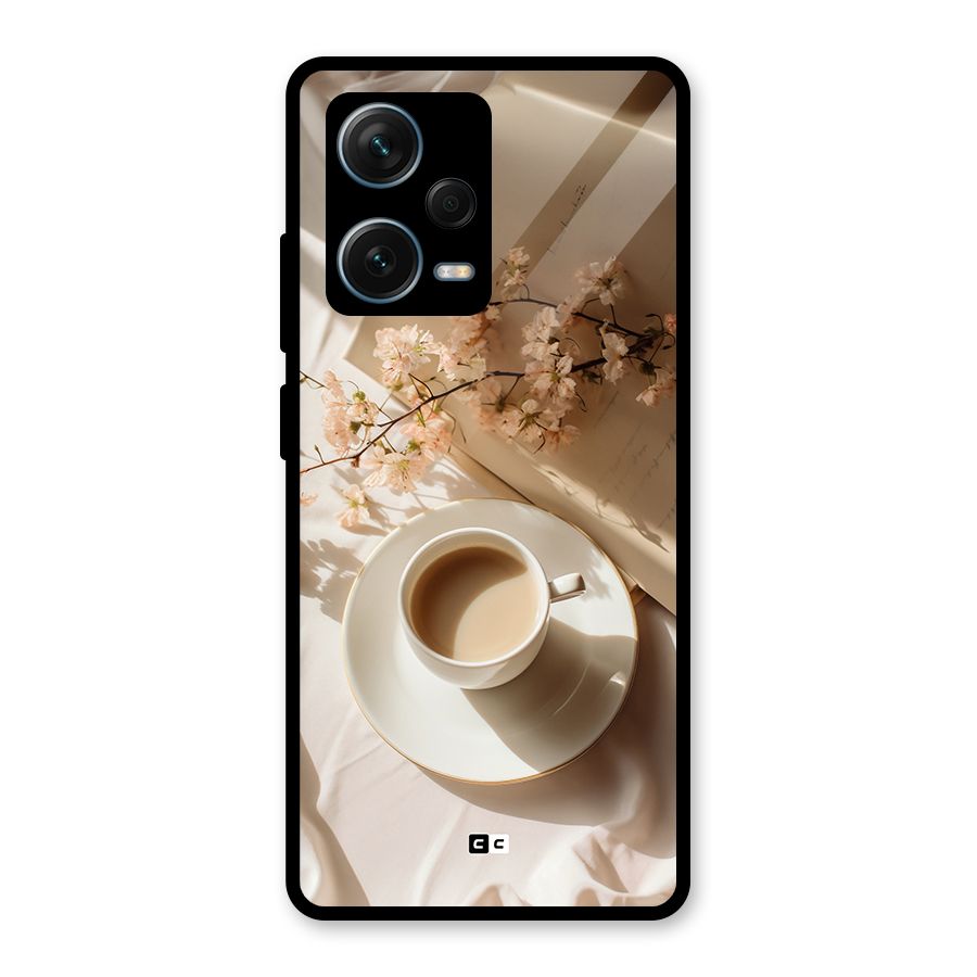 Early Morning Tea Glass Back Case for Redmi Note 12 Pro Plus 5G