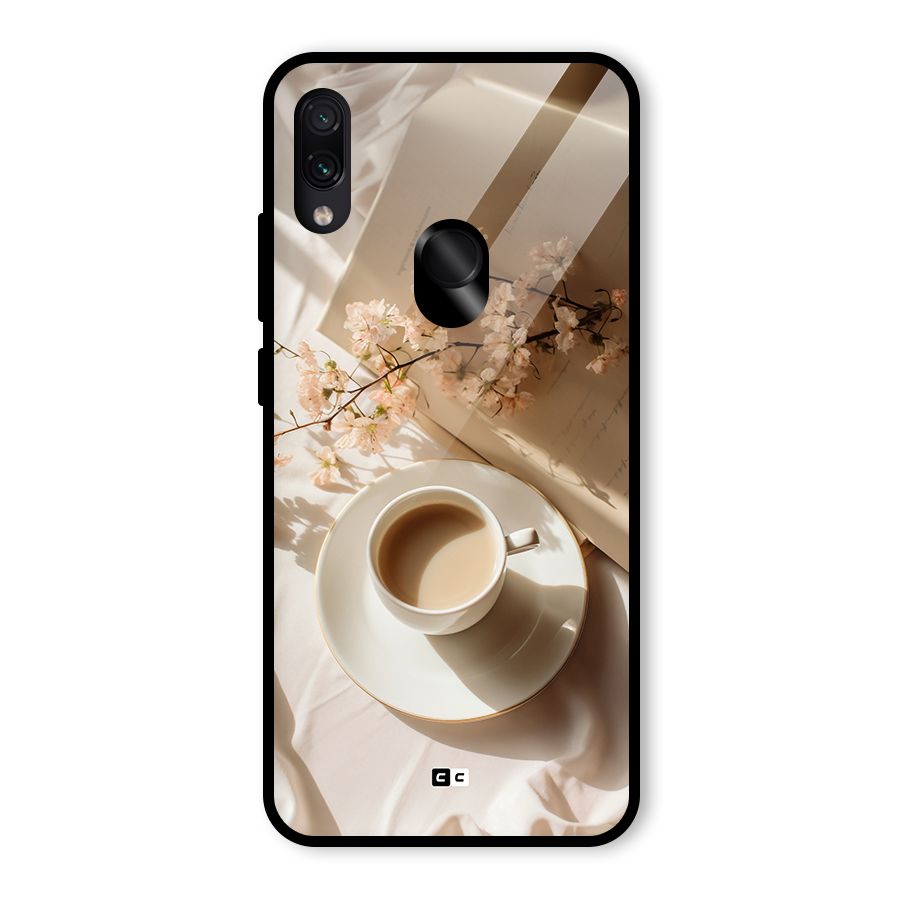 Early Morning Tea Glass Back Case for Redmi Note 7