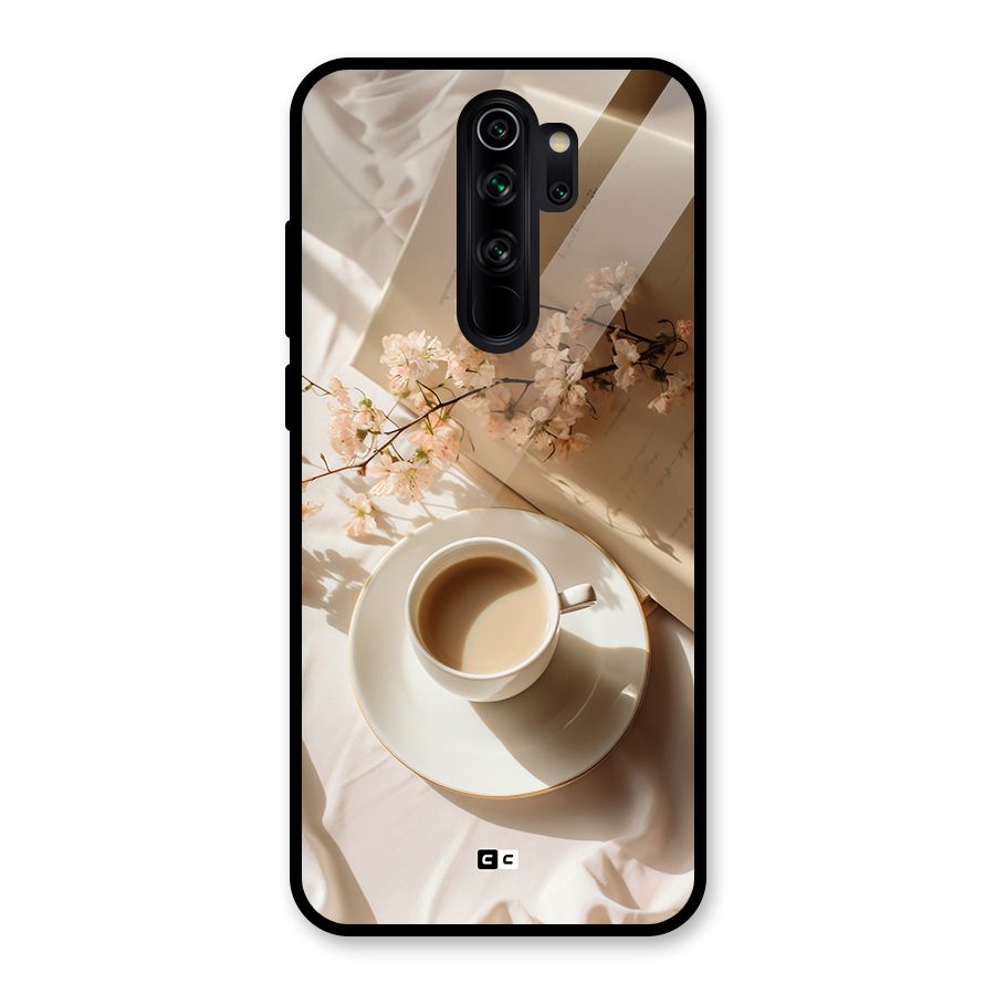 Early Morning Tea Glass Back Case for Redmi Note 8 Pro