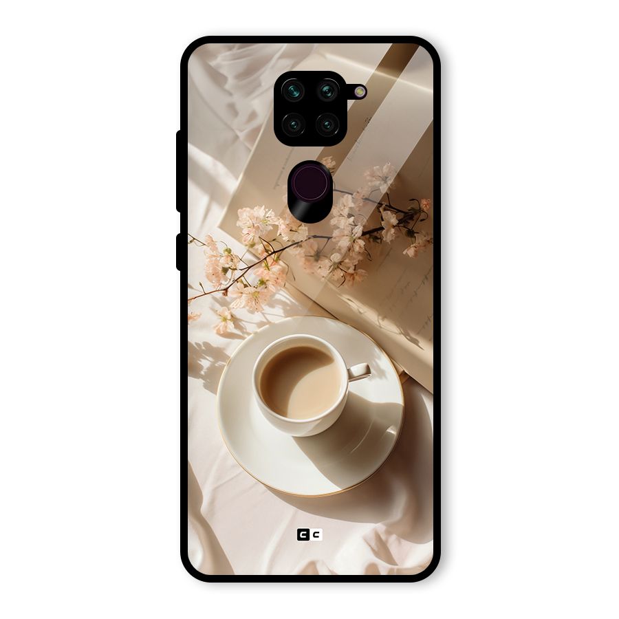 Early Morning Tea Glass Back Case for Redmi Note 9