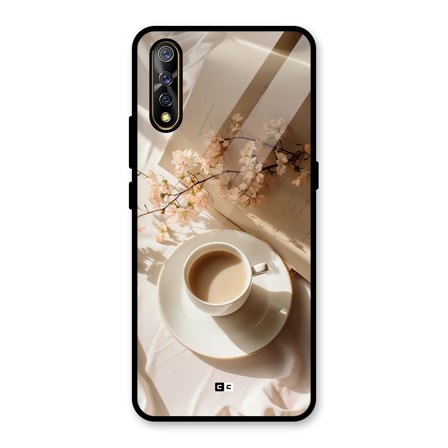Early Morning Tea Glass Back Case for Vivo S1