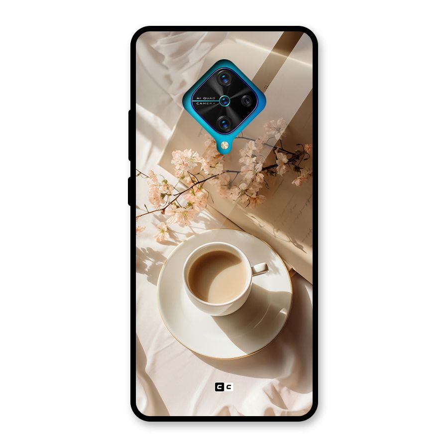 Early Morning Tea Glass Back Case for Vivo S1 Pro