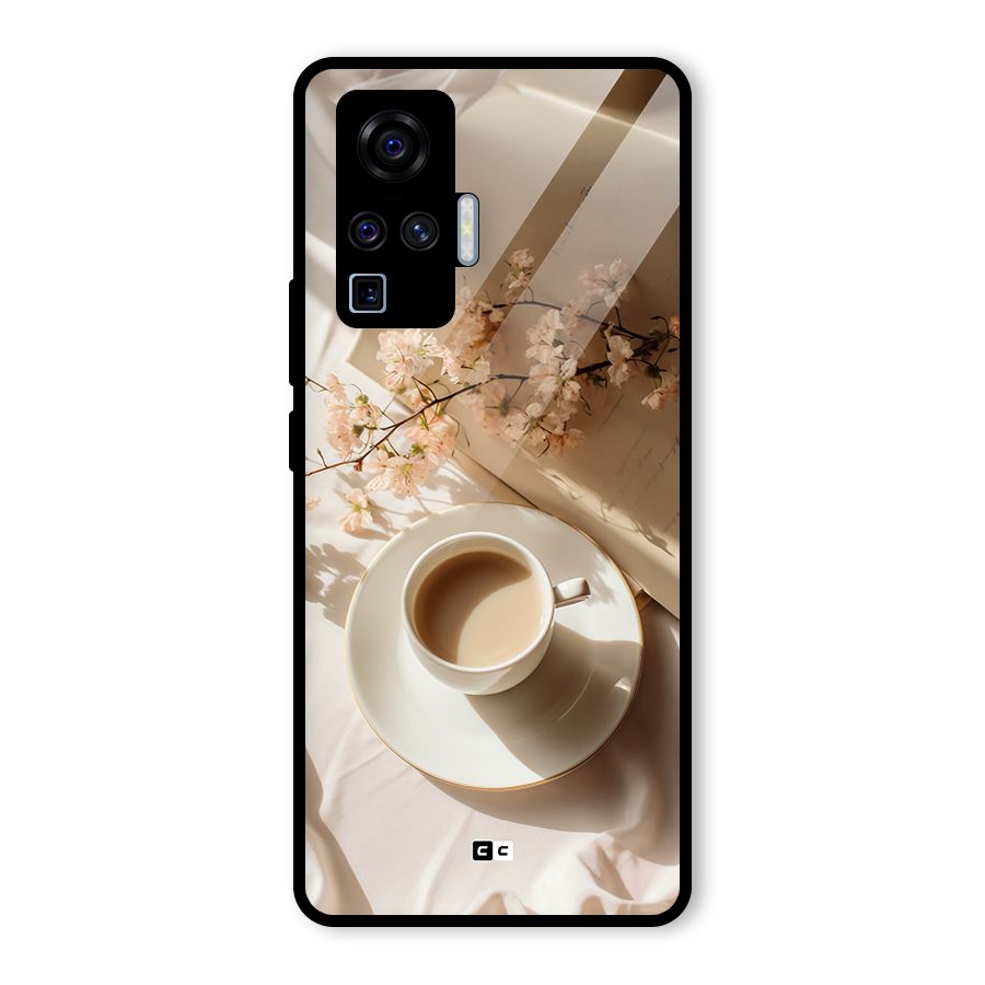 Early Morning Tea Glass Back Case for Vivo X50 Pro