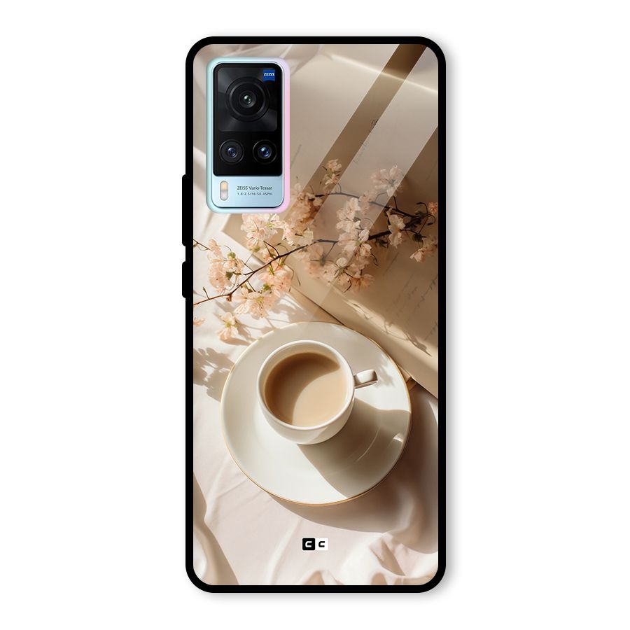 Early Morning Tea Glass Back Case for Vivo X60