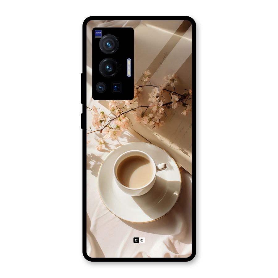 Early Morning Tea Glass Back Case for Vivo X70 Pro