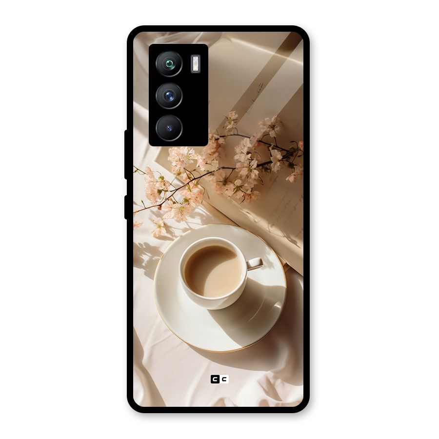 Early Morning Tea Glass Back Case for Vivo iQOO 9 SE