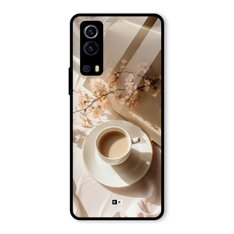 Early Morning Tea Glass Back Case for Vivo iQOO Z3