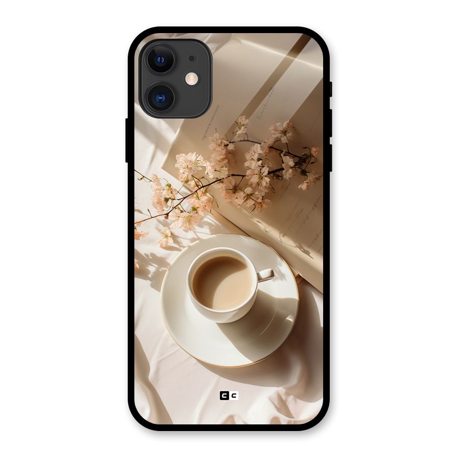 Early Morning Tea Glass Back Case for iPhone 11