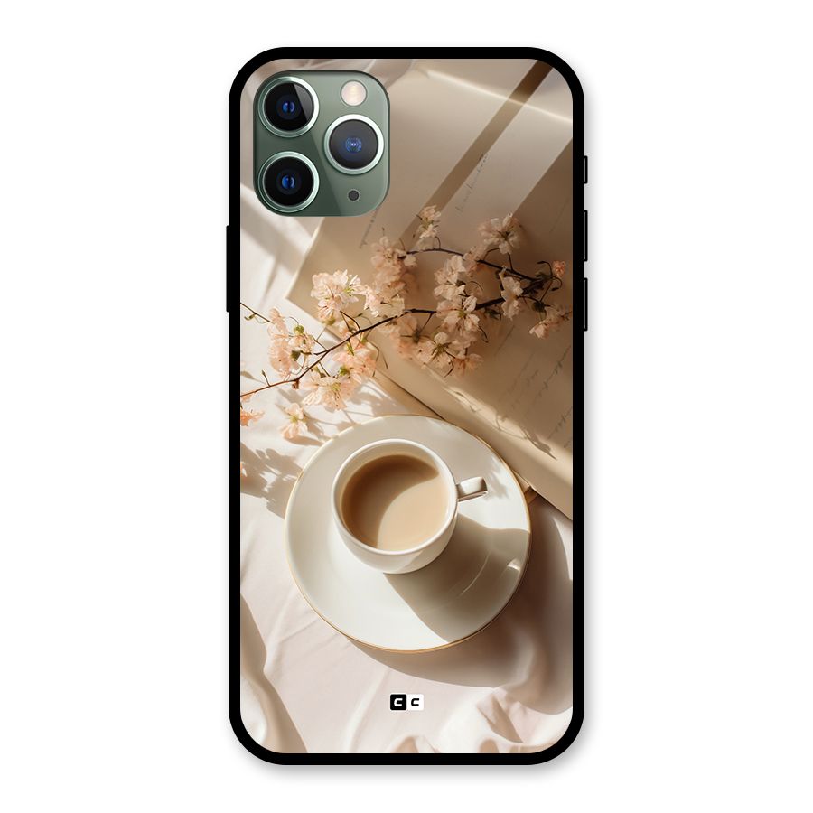 Early Morning Tea Glass Back Case for iPhone 11 Pro