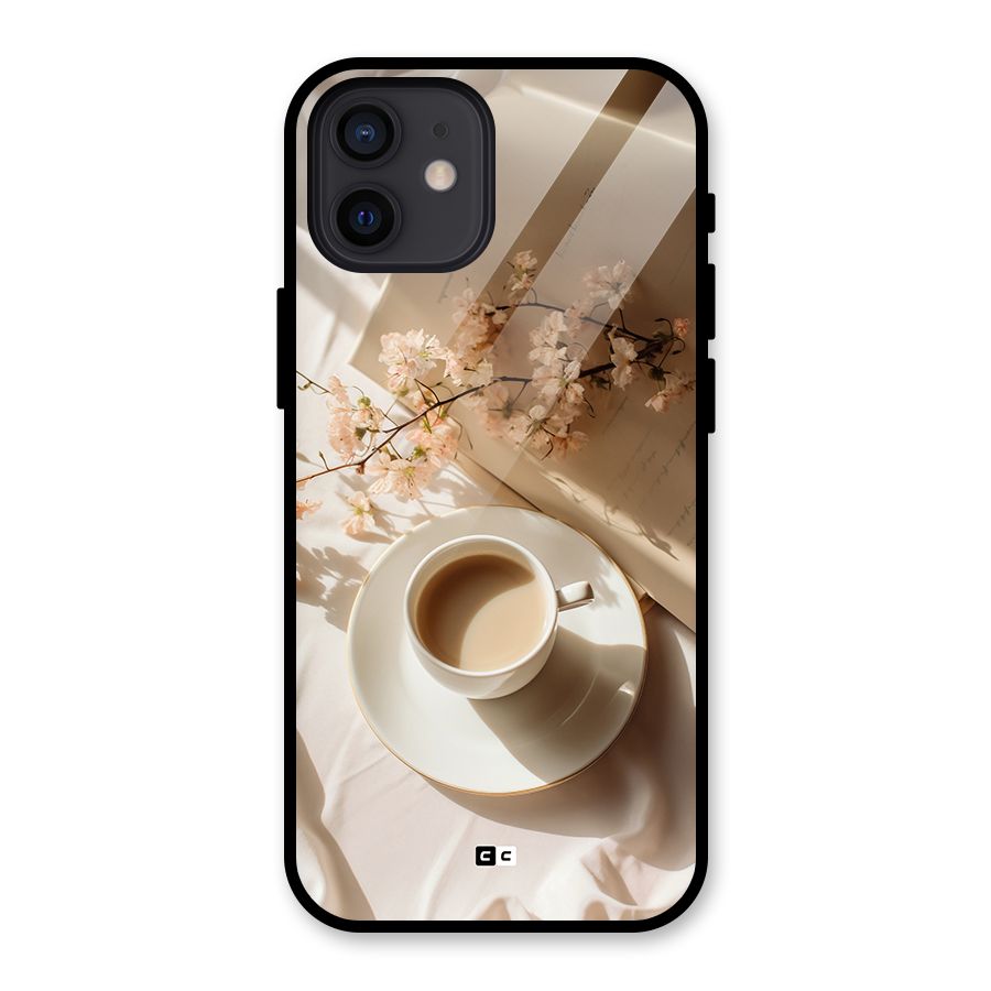 Early Morning Tea Glass Back Case for iPhone 12
