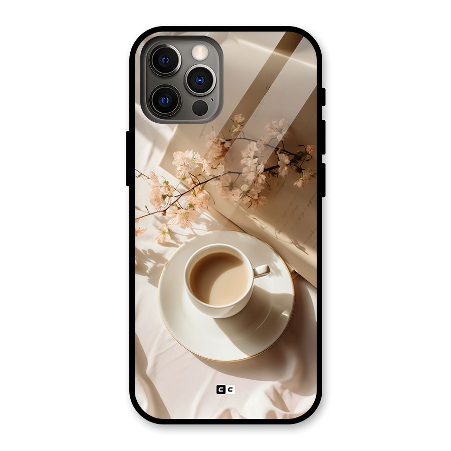 Early Morning Tea Glass Back Case for iPhone 12 Pro