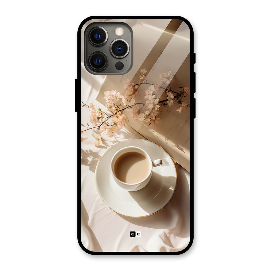Early Morning Tea Glass Back Case for iPhone 12 Pro Max