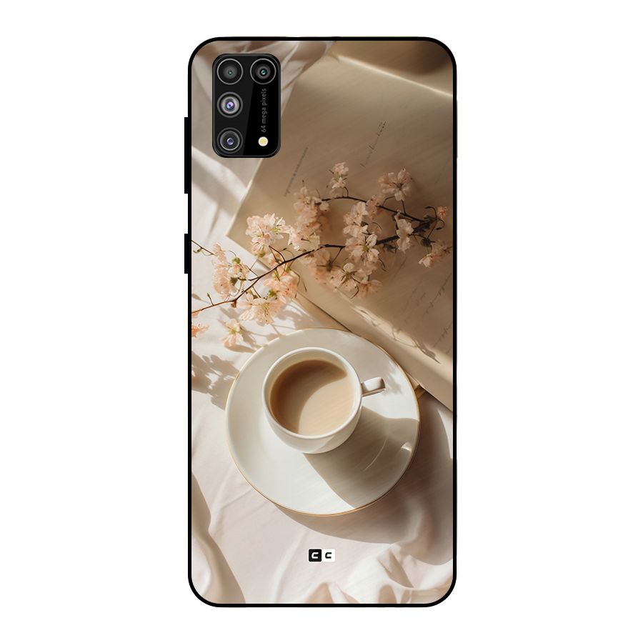 Early Morning Tea Metal Back Case for Galaxy F41