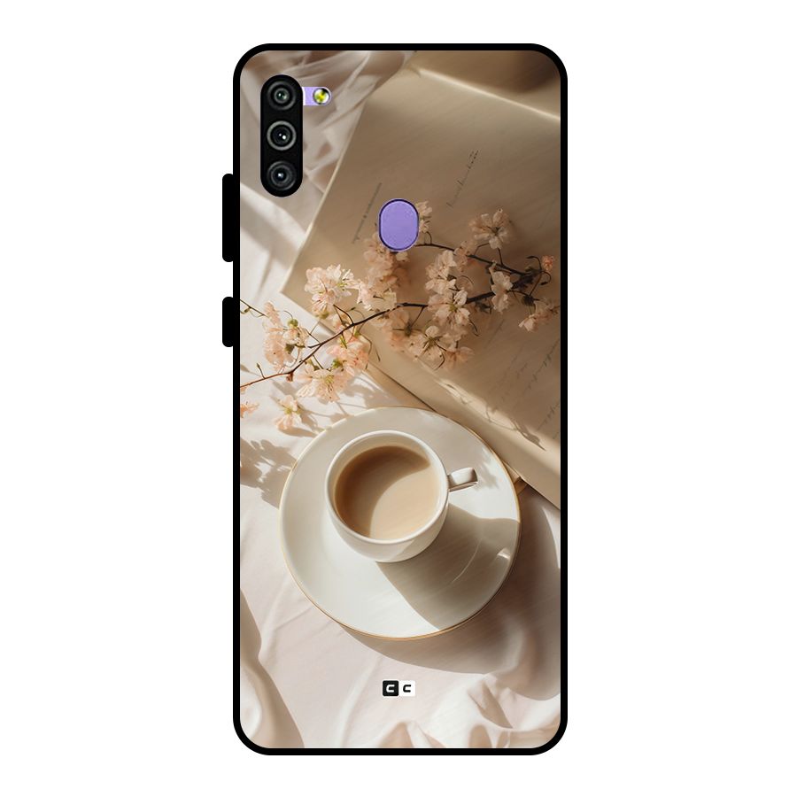 Early Morning Tea Metal Back Case for Galaxy M11