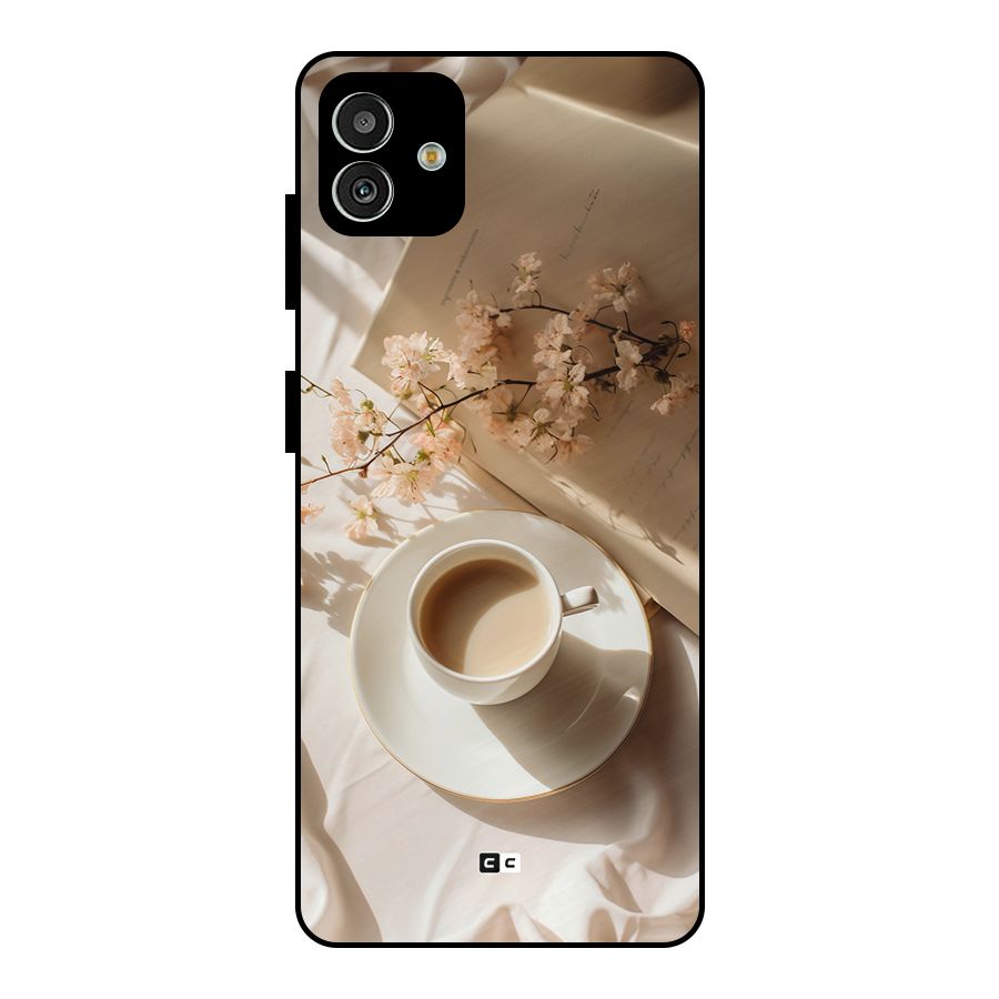 Early Morning Tea Metal Back Case for Galaxy M13 5G