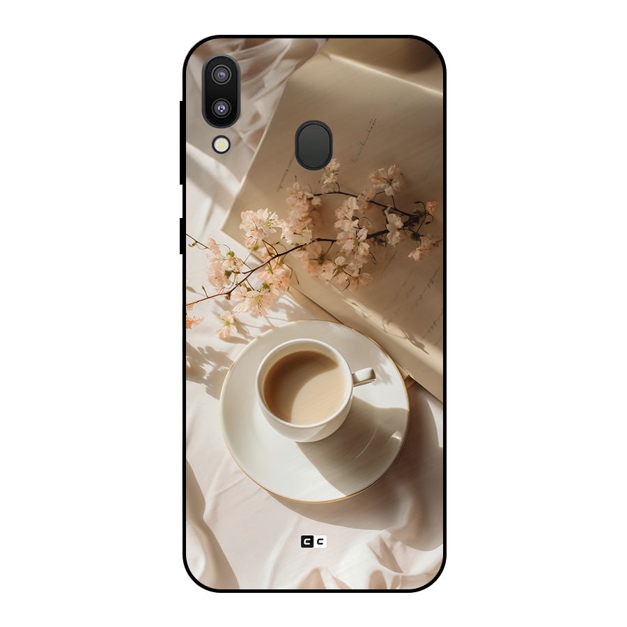 Early Morning Tea Metal Back Case for Galaxy M20