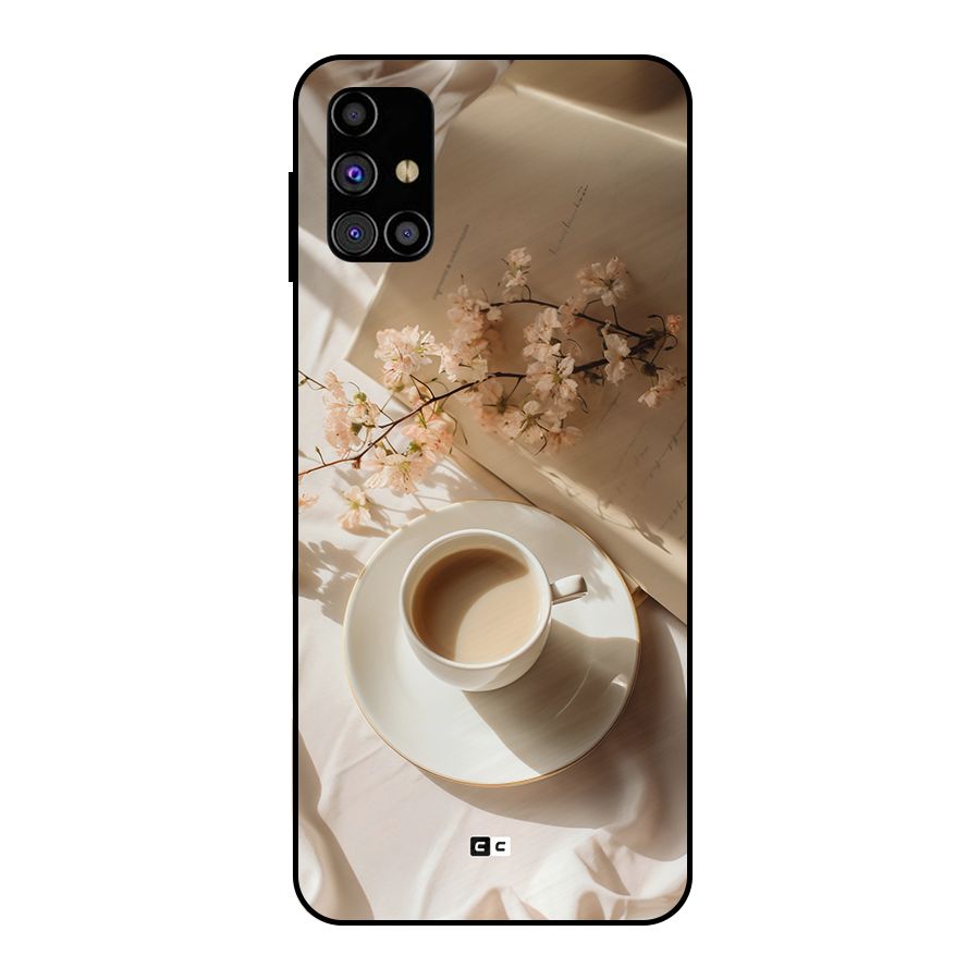 Early Morning Tea Metal Back Case for Galaxy M31s