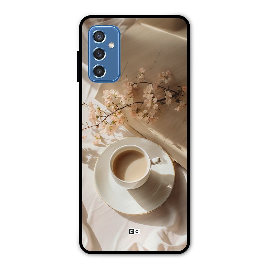 Early Morning Tea Metal Back Case for Galaxy M52 5G
