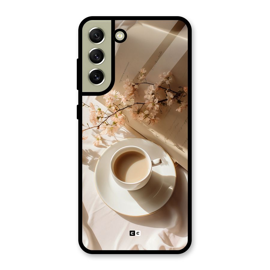 Early Morning Tea Metal Back Case for Galaxy S21 FE 5G (2023)