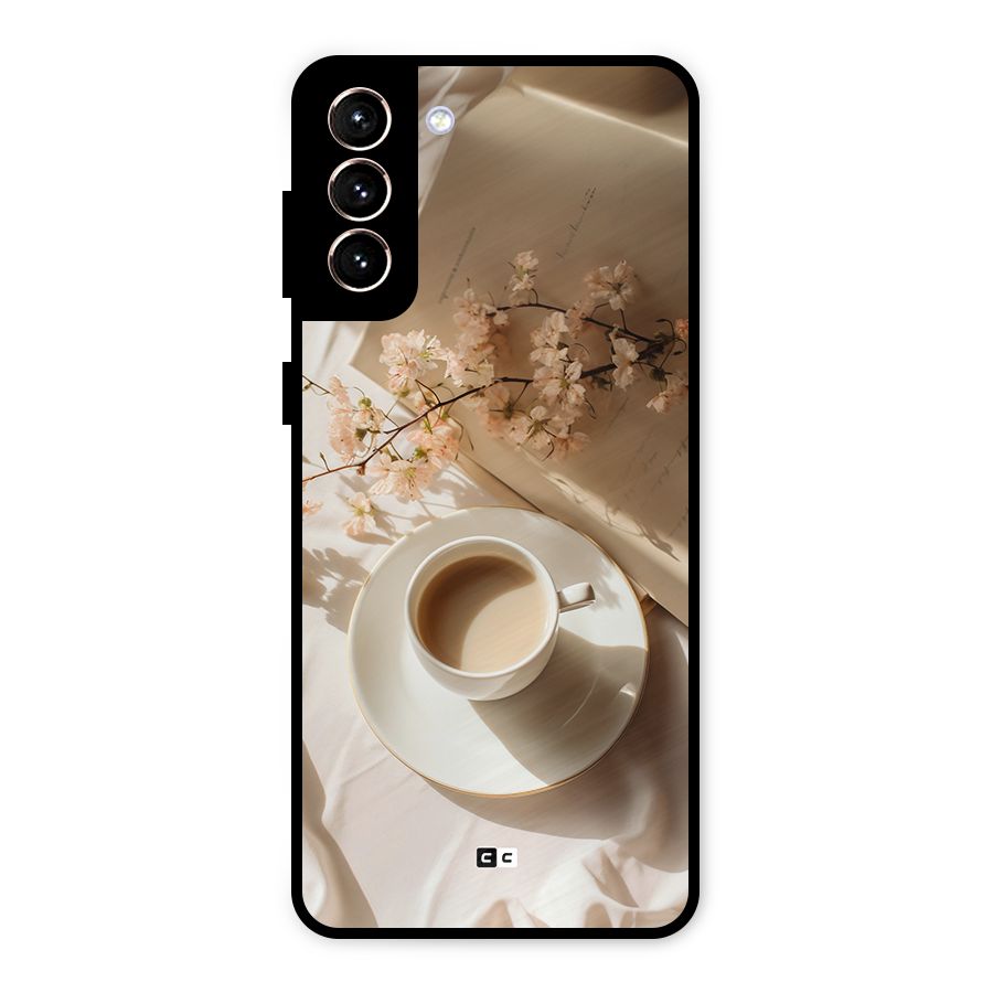 Early Morning Tea Metal Back Case for Galaxy S21 Plus