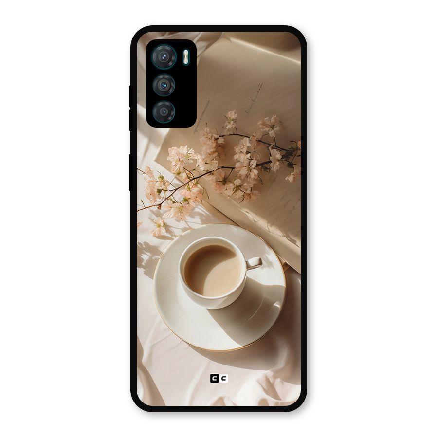 Early Morning Tea Metal Back Case for Moto G42