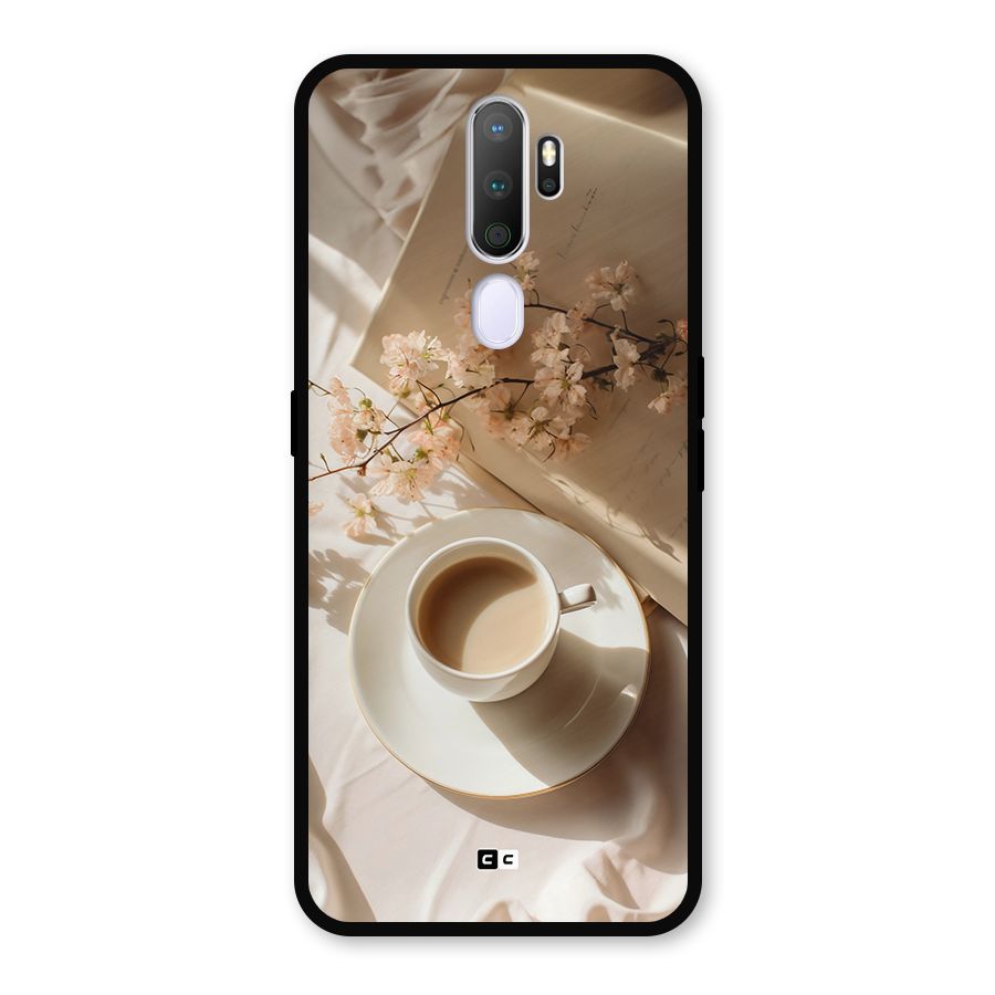Early Morning Tea Metal Back Case for Oppo A9 (2020)