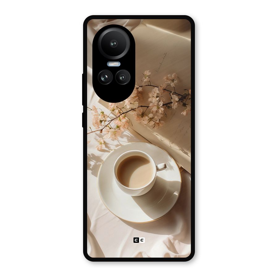 Early Morning Tea Metal Back Case for Oppo Reno10 Pro
