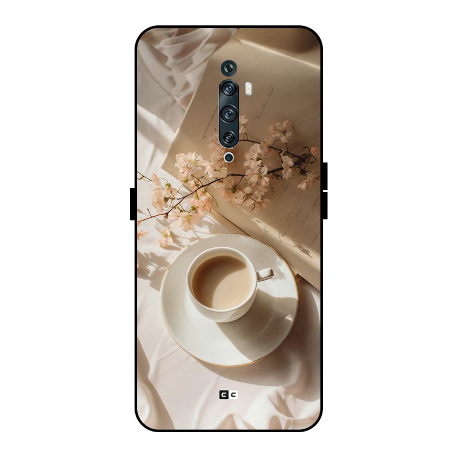 Early Morning Tea Metal Back Case for Oppo Reno2 Z