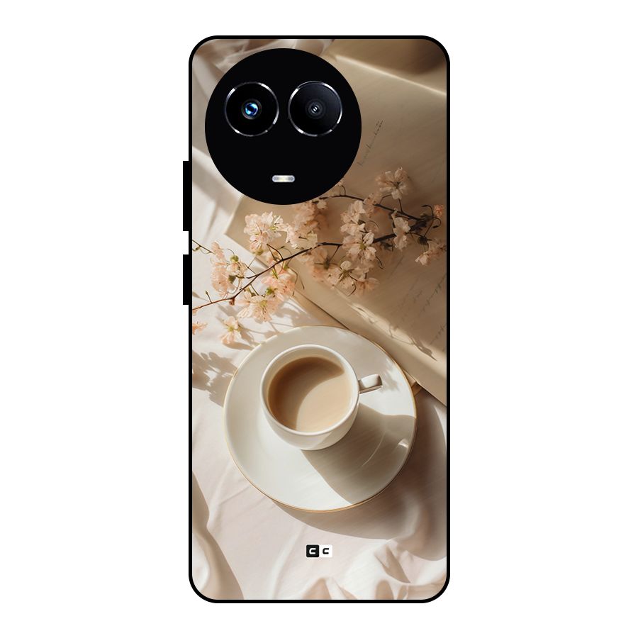 Early Morning Tea Metal Back Case for Realme 11 5G