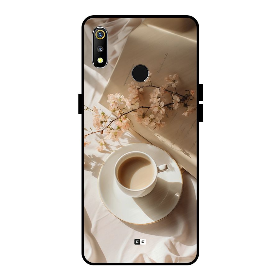 Early Morning Tea Metal Back Case for Realme 3i