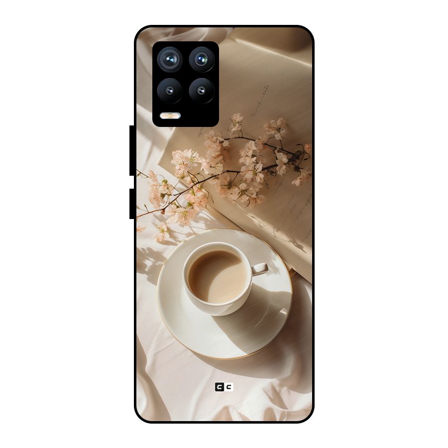 Early Morning Tea Metal Back Case for Realme 8