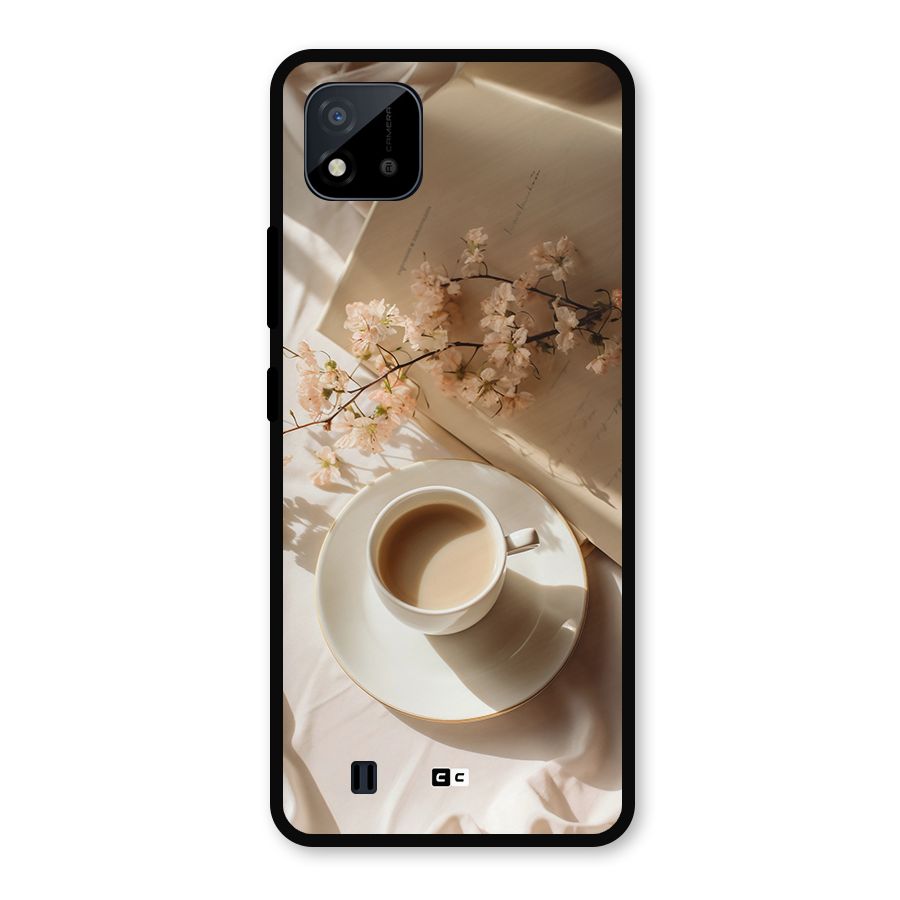 Early Morning Tea Metal Back Case for Realme C11 2021