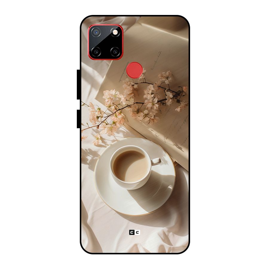 Early Morning Tea Metal Back Case for Realme C12