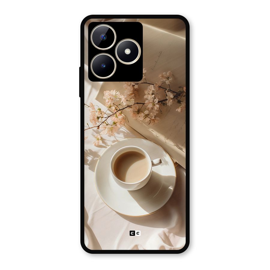 Early Morning Tea Metal Back Case for Realme C53