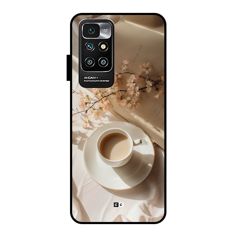 Early Morning Tea Metal Back Case for Redmi 10 Prime